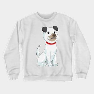 Dog with Bone Crewneck Sweatshirt